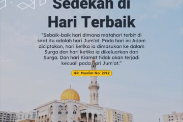 Sedekah di Hari Terbaik