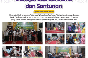 Munajat Doa Bersama dan Santunan