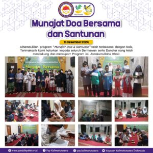 MUNAJAT BERSAMA 19 DESEMBER