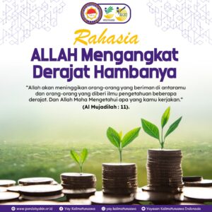 Rahasia Allah Mengangkat Derajat Hambanya