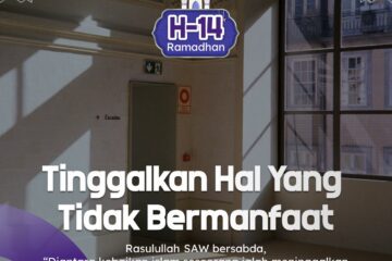 Tinggalkan Hal Yang Tidak Bermanfaat