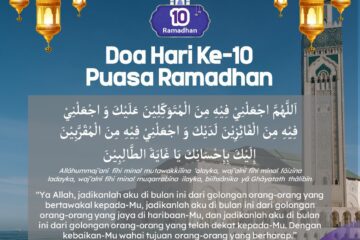 Doa Hari Ke 10 Puasa Ramadhan