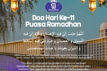 Doa hari ke 11 puasa ramadhan