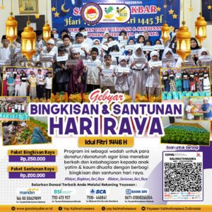 Gebyar Bingkisan & Santunan Hari Raya