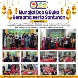 Munajat Doa & Buka Bersama Serta Sanyunan
