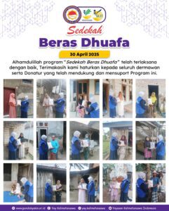 Sedekah Beras Dhuafa