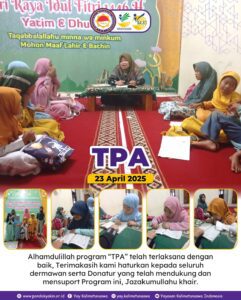 Taman Pendidikan Al Quran di Yayasan Kalimatunsawa Indonesia