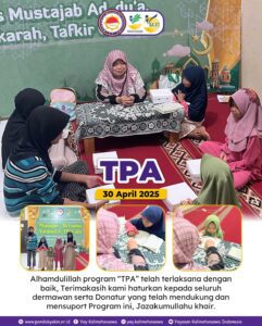 Taman Pendidikan Al Qur'an di Yayasan Kalimatunsawa Indonesia