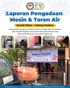 Kegiatan Mesin Air & Toren Air