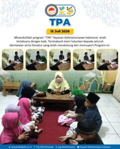 Kegiatan Tpa Yayasan