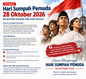 Sumpah Pemuda 28 Oktober 2026