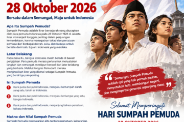 Sumpah Pemuda 28 Oktober 2026